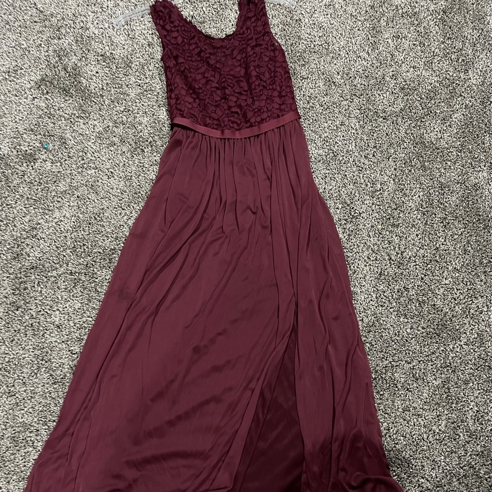 David’s Bridal bridesmaids dress